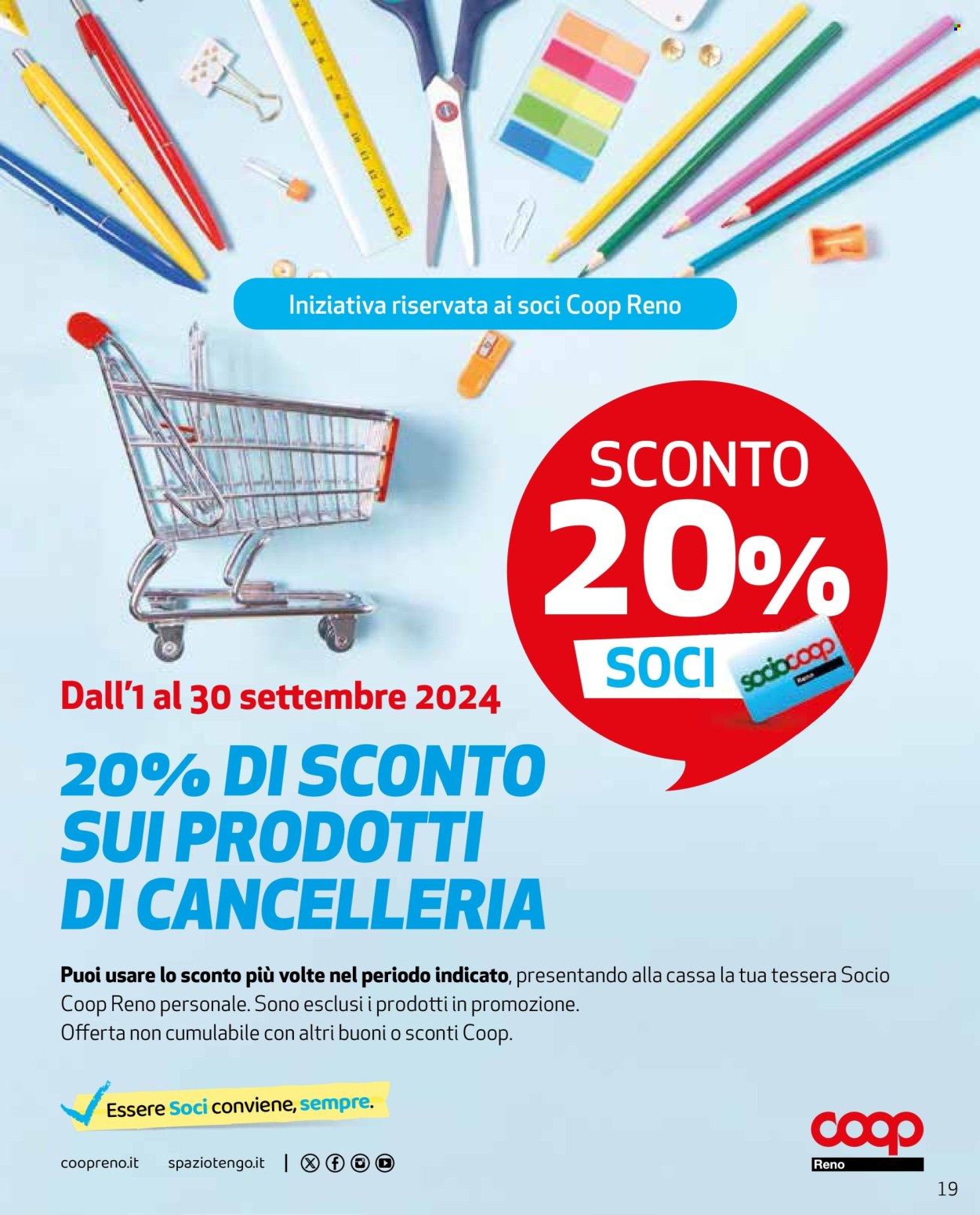 Volantino Coop - 29/8/2024 - 11/9/2024. Pagina 19