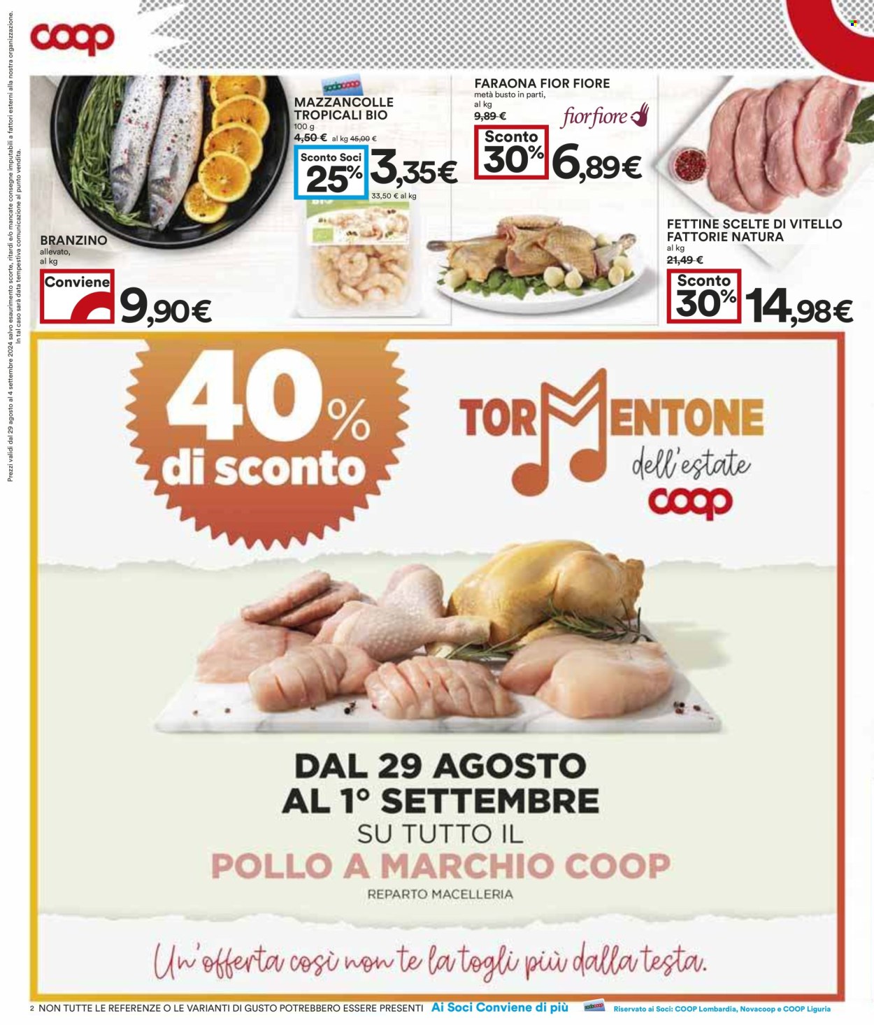 Volantino Coop - 29/8/2024 - 4/9/2024. Pagina 2