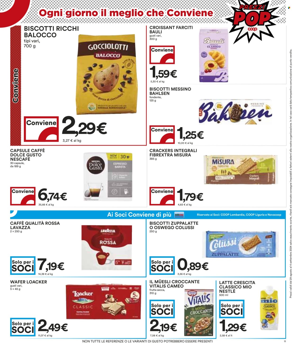 Leták Coop - 29.8.2024 - 4.9.2024. Strana 11