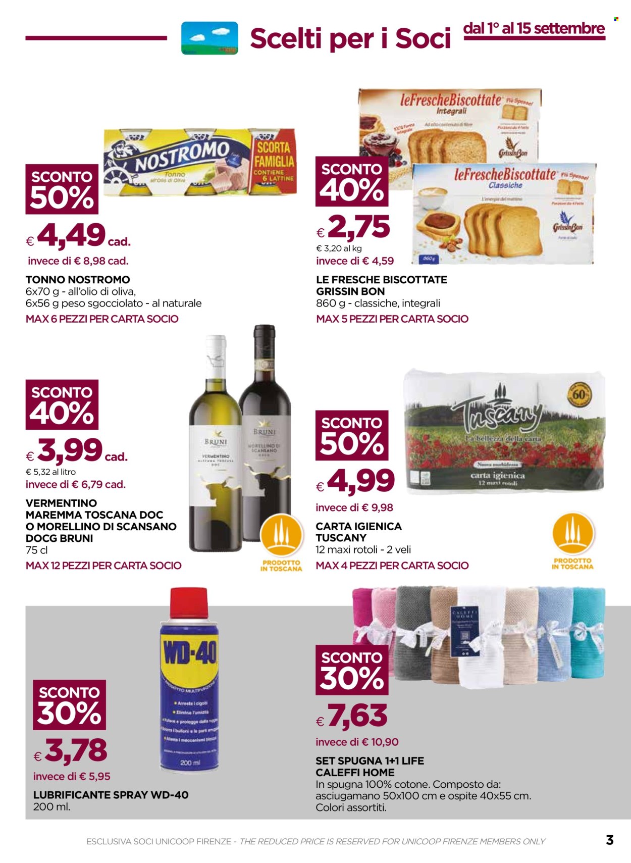 Volantino Coop - 28/8/2024 - 10/9/2024. Pagina 3