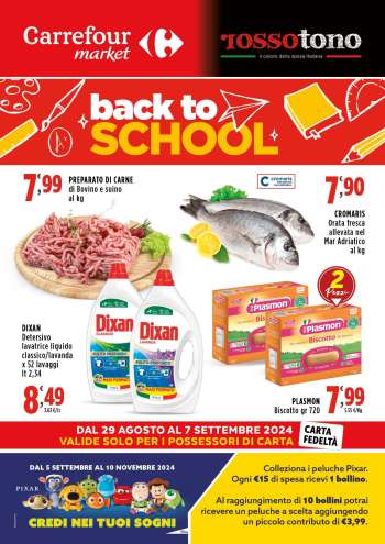 Volantino Carrefour - 29/8/2024 - 7/9/2024.
