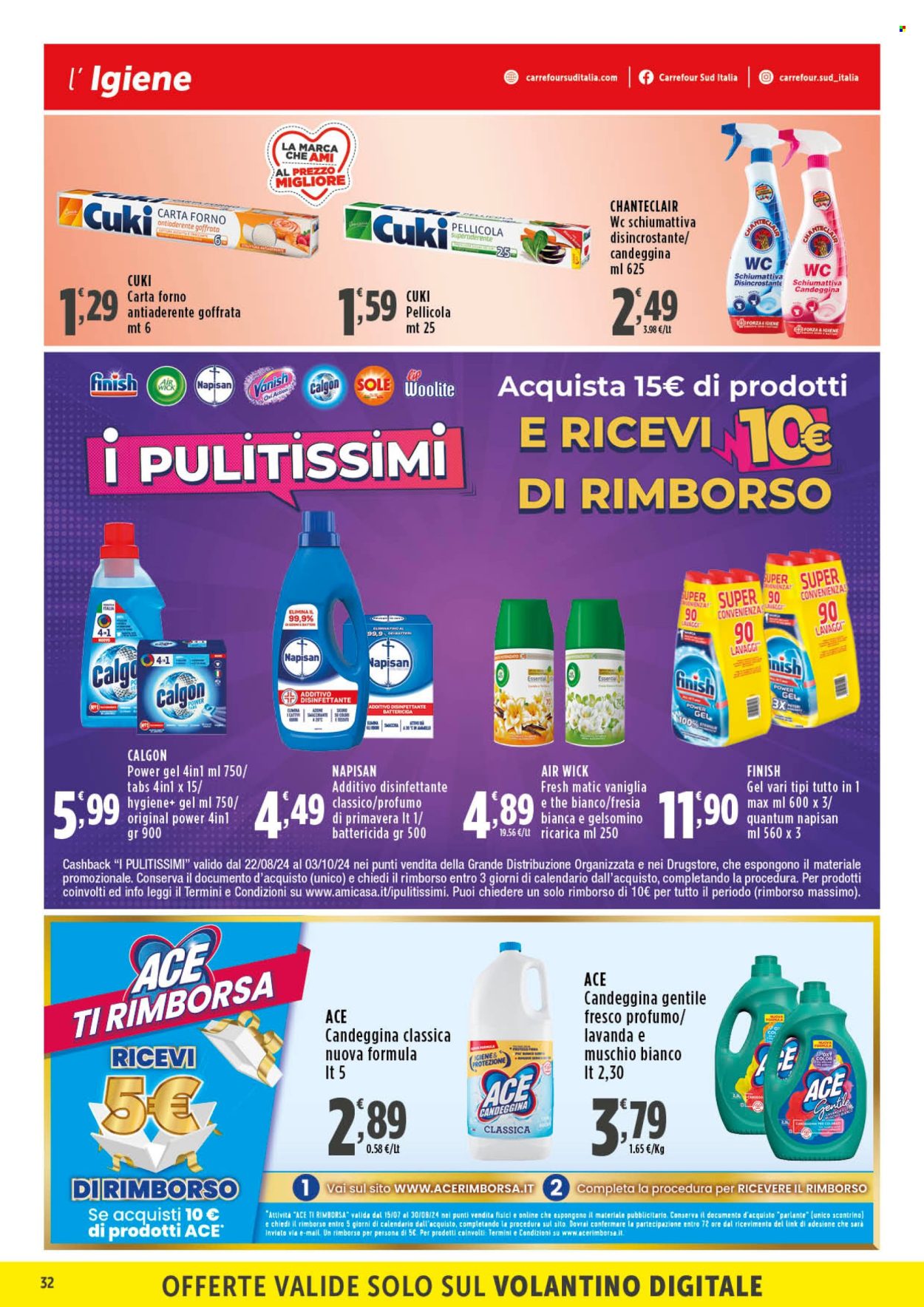Leták Carrefour - 29.8.2024 - 7.9.2024. Strana 32