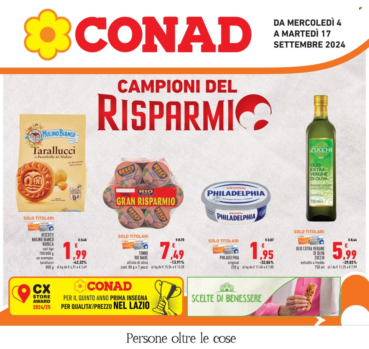 Volantino Conad - 4/9/2024 - 17/9/2024. Pagina 1