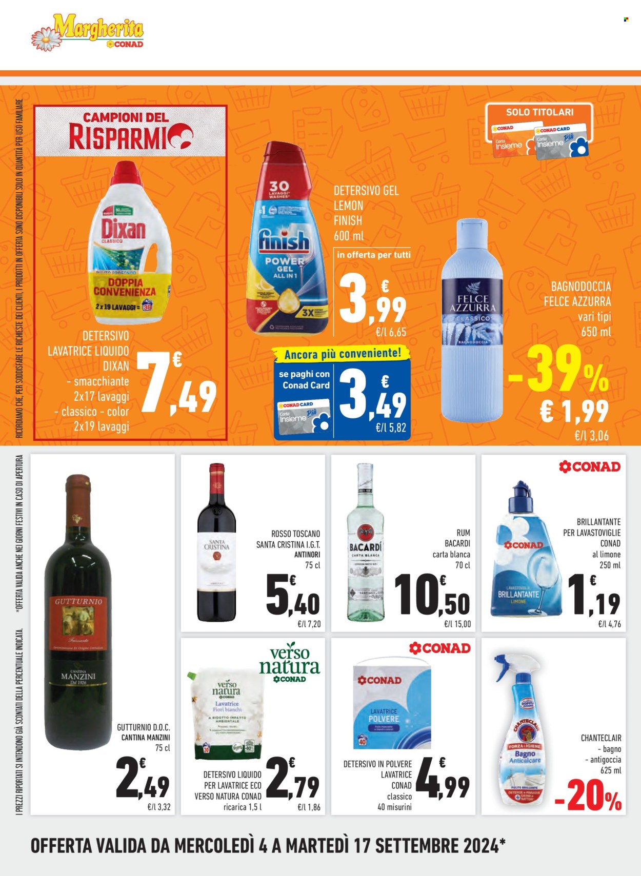 Volantino Margherita Conad - 4/9/2024 - 17/9/2024. Pagina 10