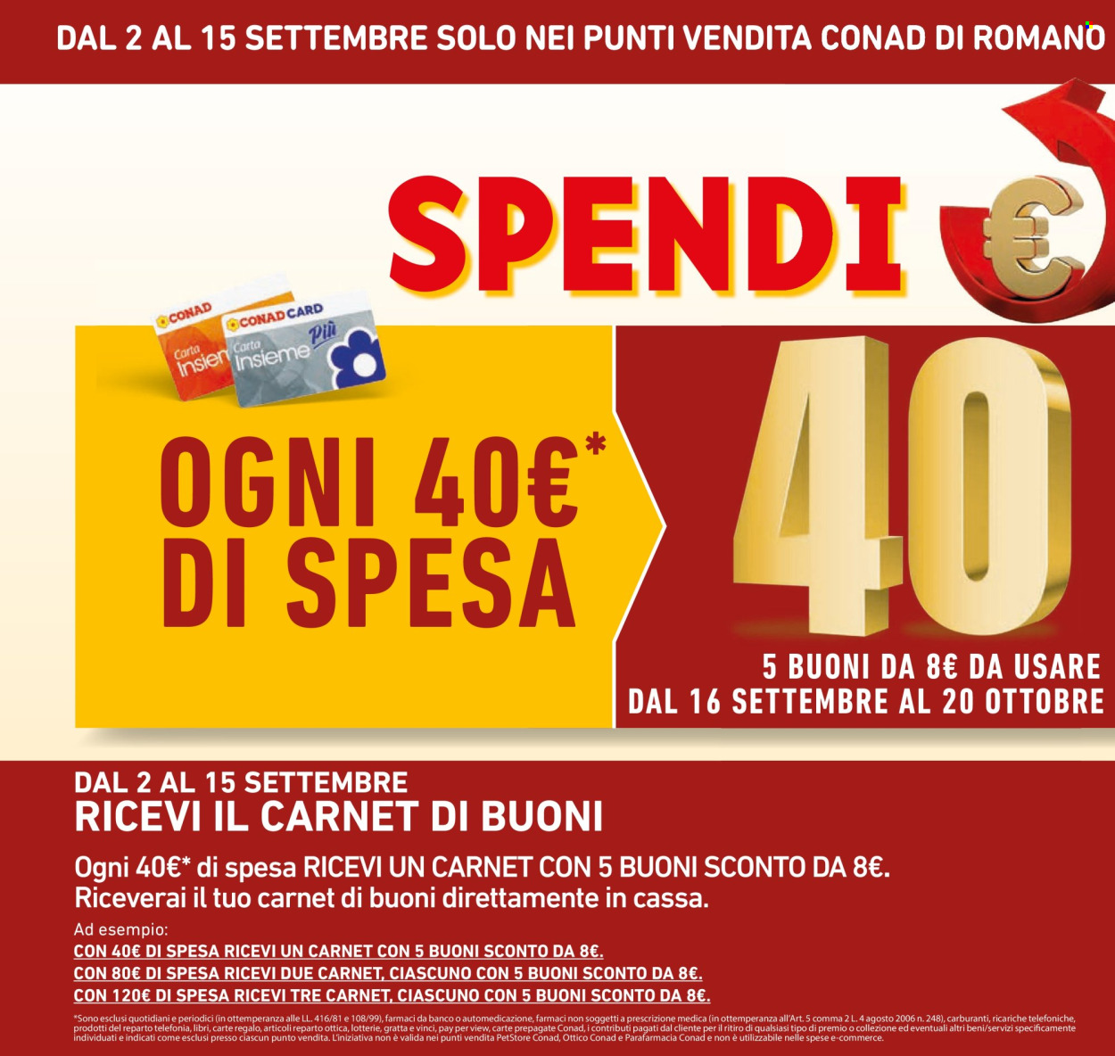 Leták Conad - 4.9.2024 - 17.9.2024. Strana 4