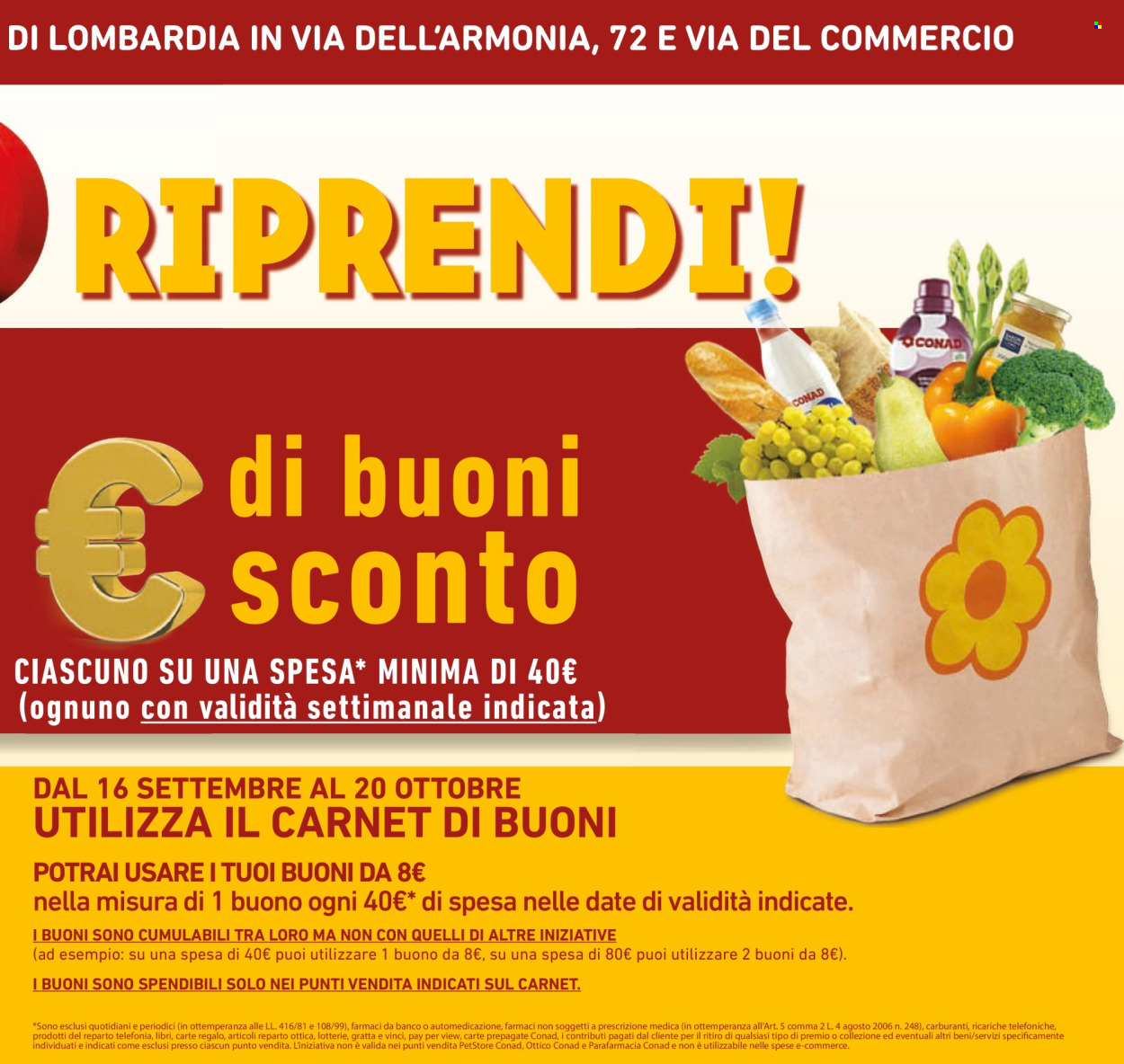 Leták Conad - 4.9.2024 - 17.9.2024. Strana 5