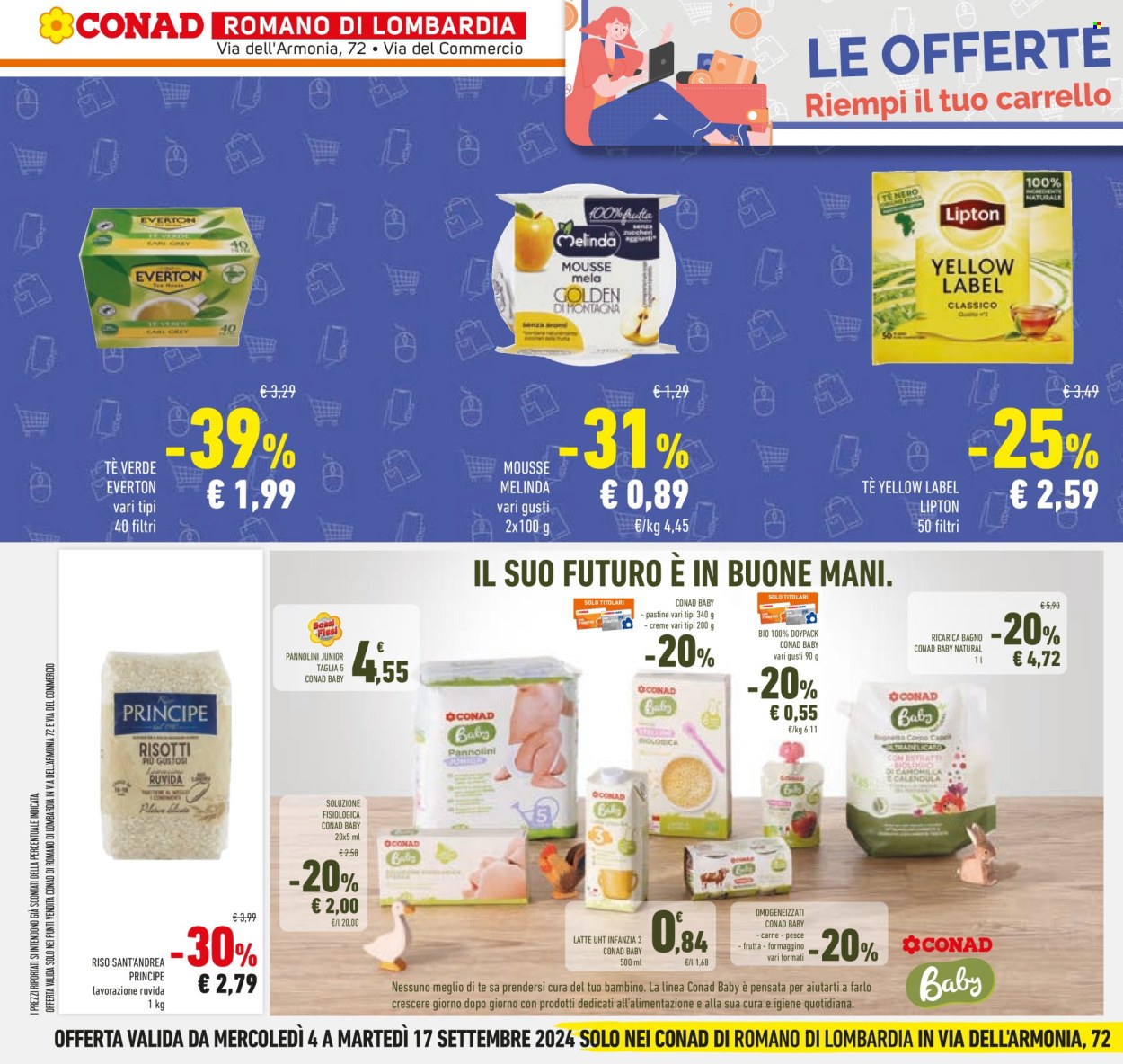 Leták Conad - 4.9.2024 - 17.9.2024. Strana 18