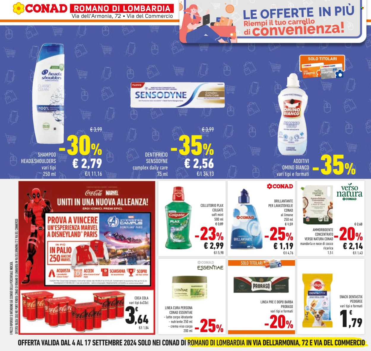 Leták Conad - 4.9.2024 - 17.9.2024. Strana 20