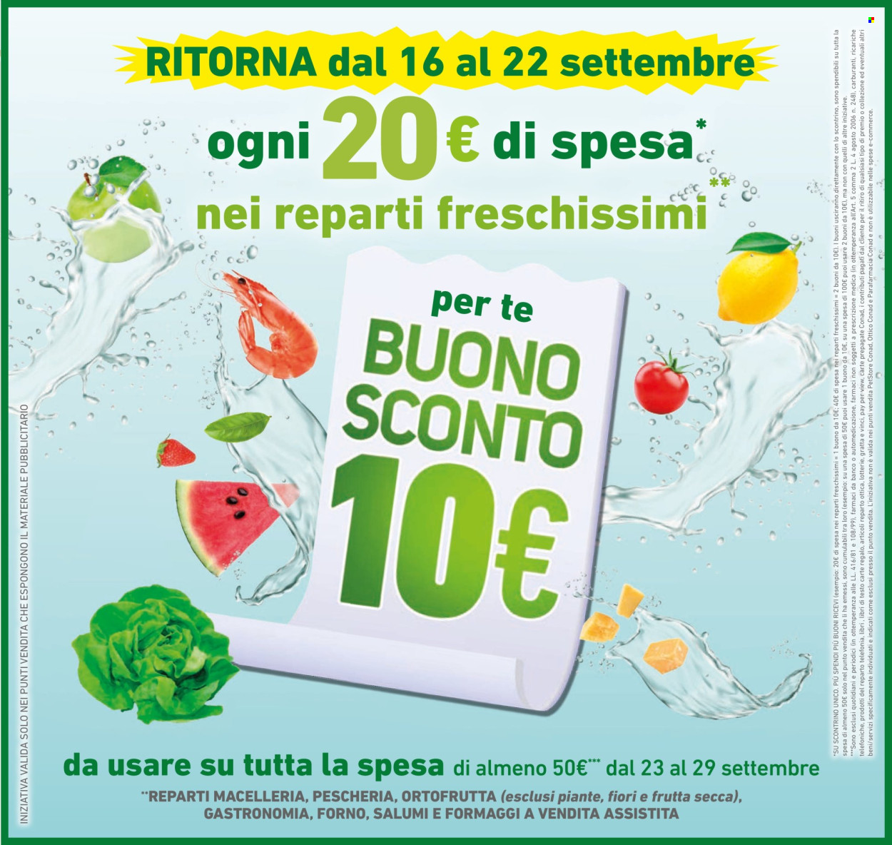Leták Conad - 4.9.2024 - 17.9.2024. Strana 25