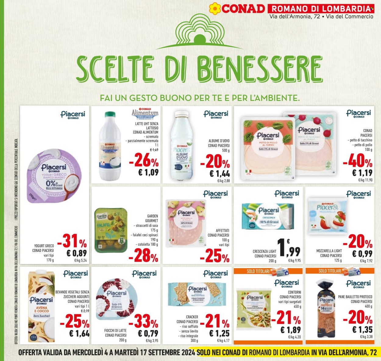 Leták Conad - 4.9.2024 - 17.9.2024. Strana 26