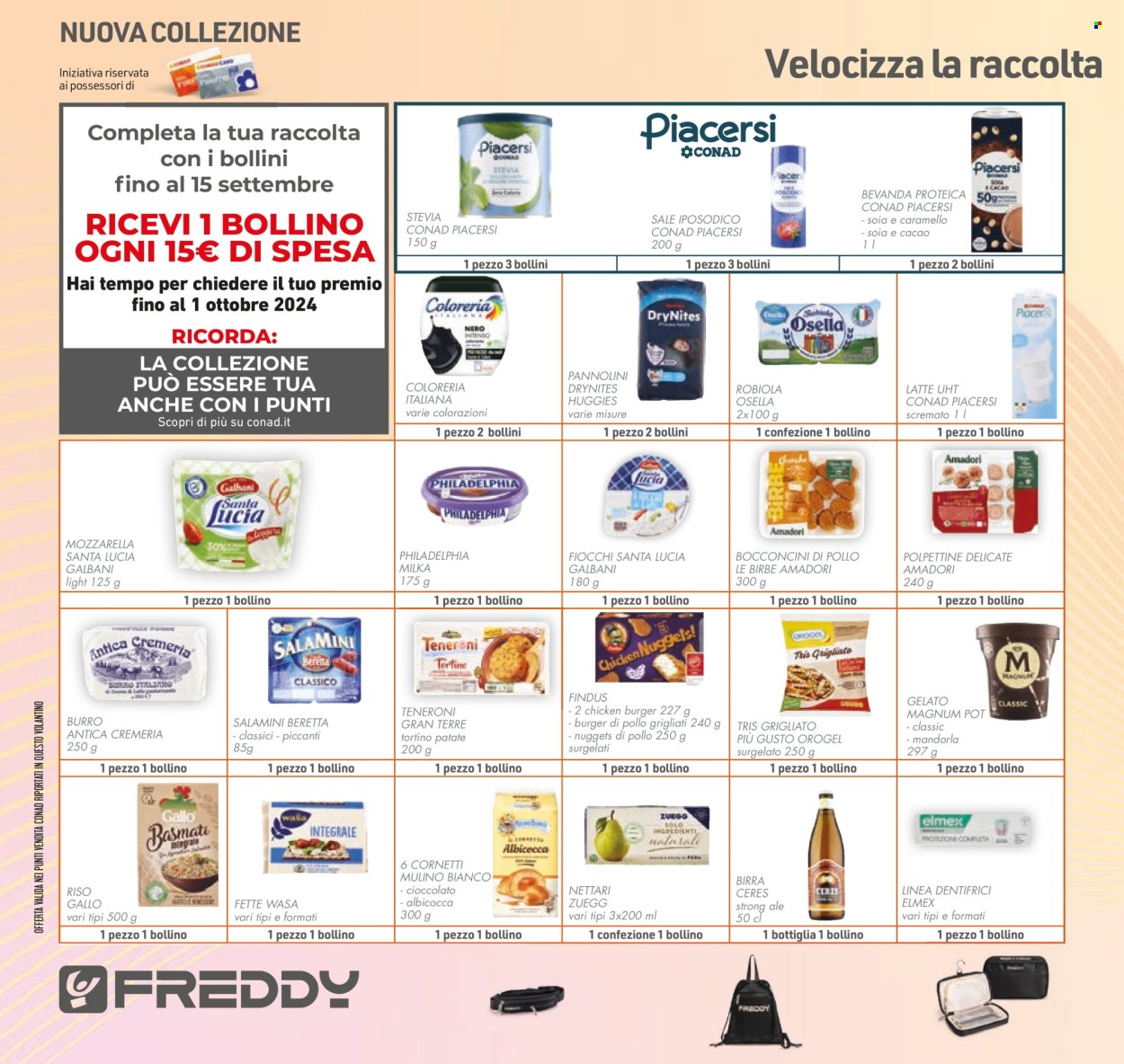 Leták Conad - 4.9.2024 - 17.9.2024. Strana 34