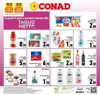 Volantino Conad - 29/8/2024 - 4/9/2024.