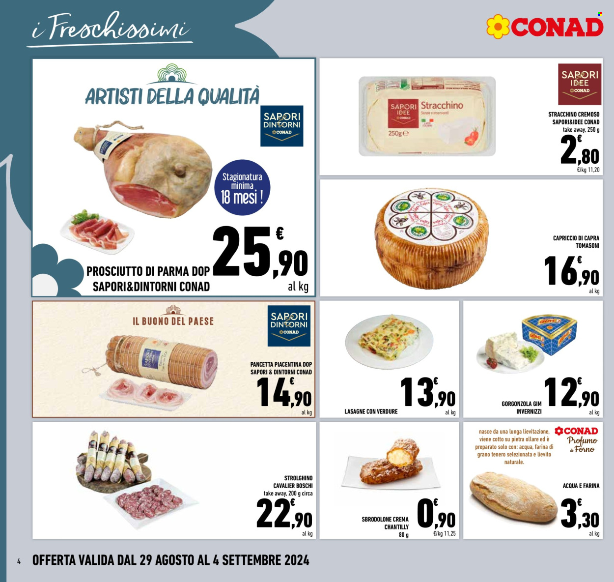 Volantino Conad - 29/8/2024 - 4/9/2024. Pagina 4