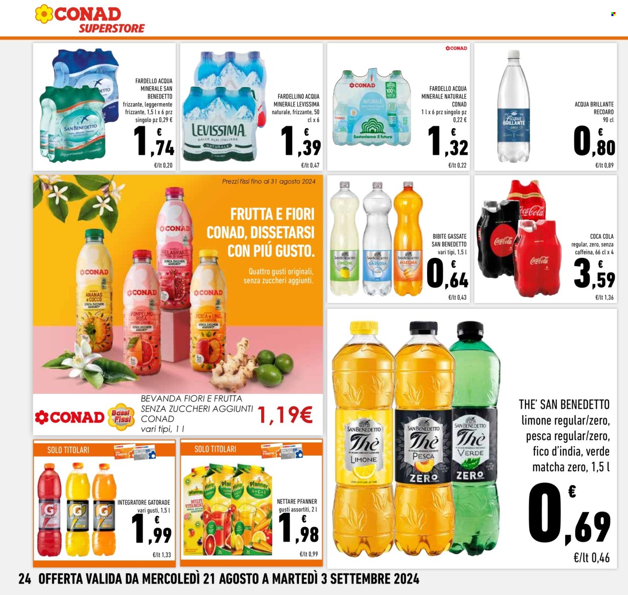 Volantino Conad Superstore - 26/8/2024 - 4/9/2024. Pagina 24