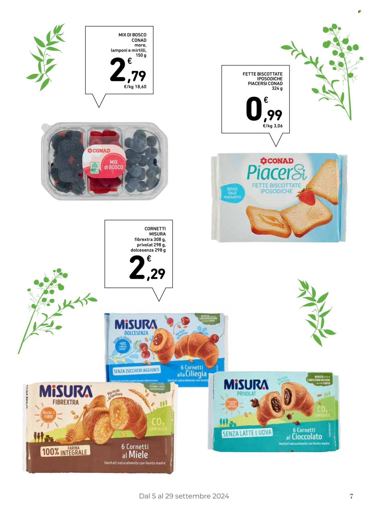 Leták Conad - 5.9.2024 - 29.9.2024. Strana 7