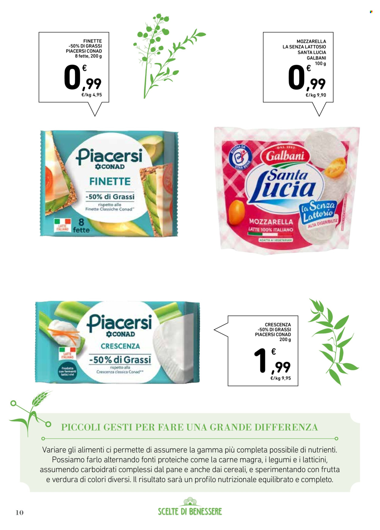 Leták Conad - 5.9.2024 - 29.9.2024. Strana 10