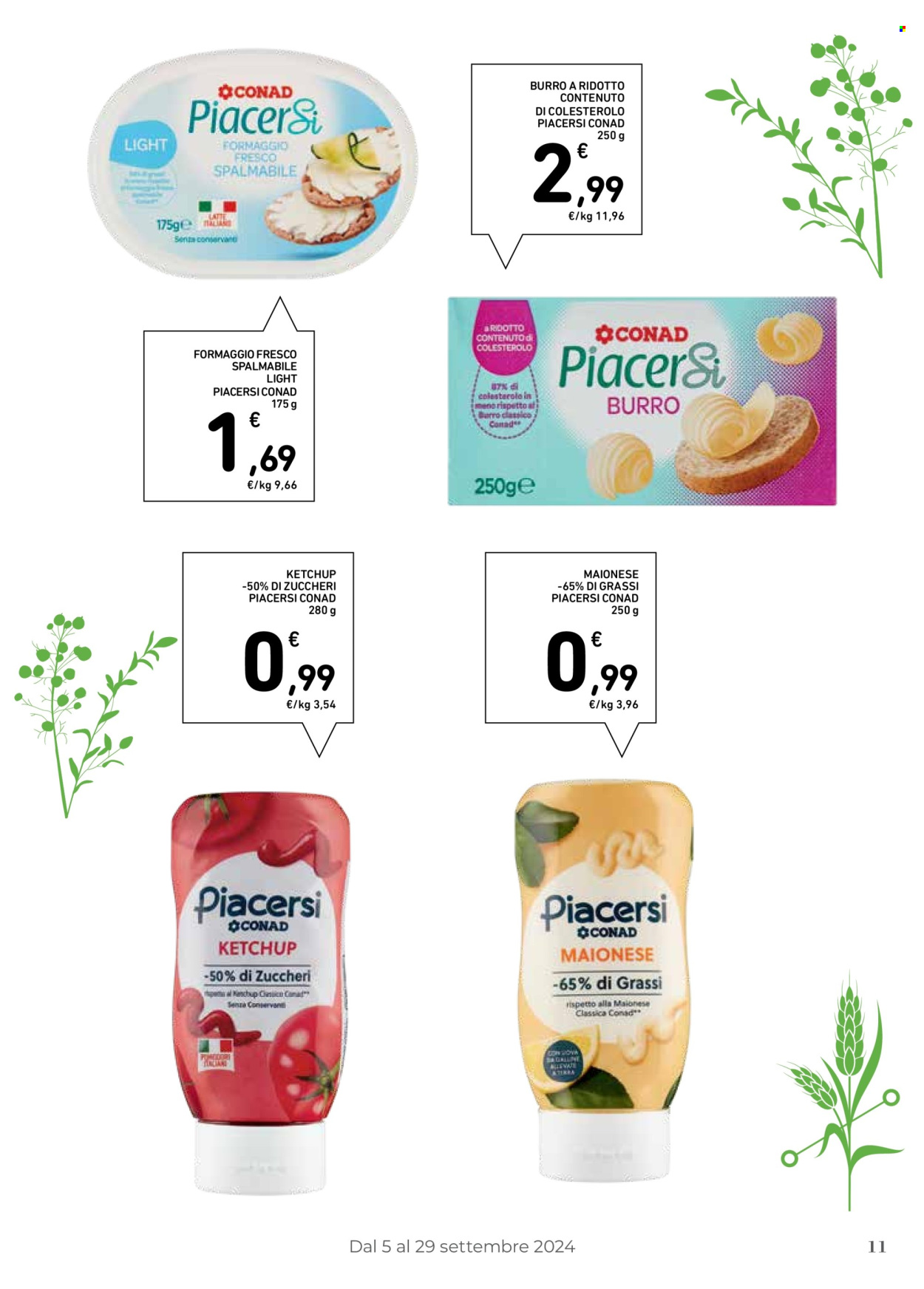 Volantino Conad - 5/9/2024 - 29/9/2024. Pagina 11