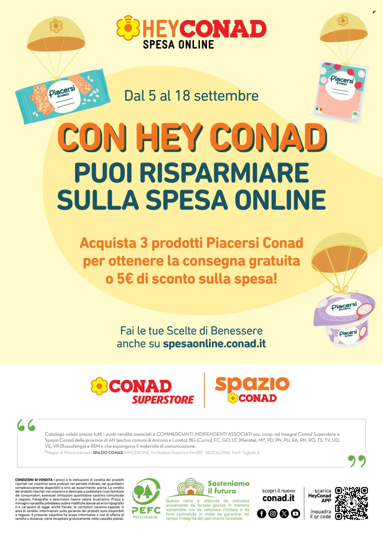 Volantino Conad - 5/9/2024 - 29/9/2024. Pagina 20