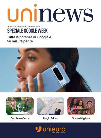 Volantino Unieuro - 29/8/2024 - 5/9/2024.