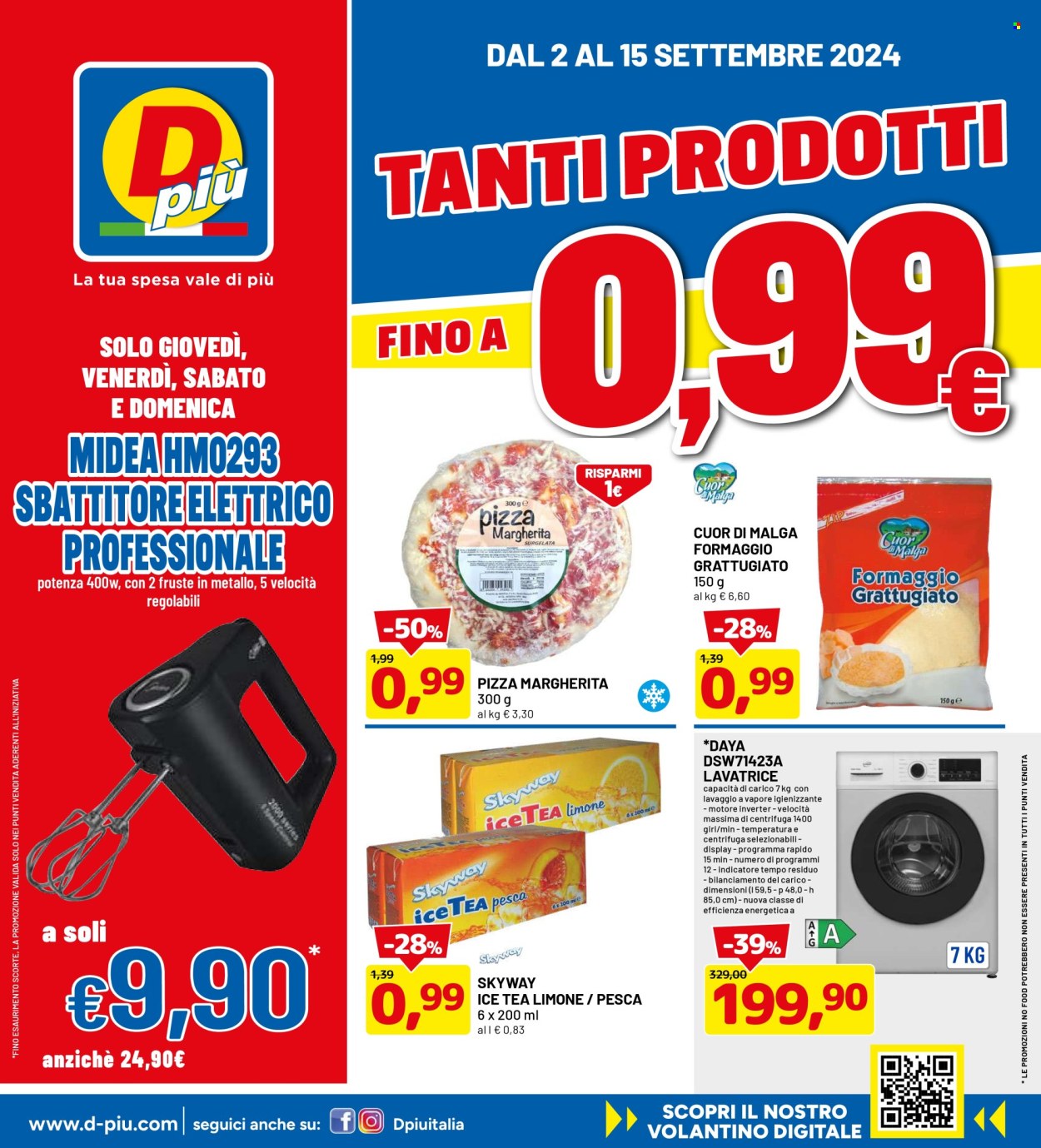 Volantino Dpiù - 2/9/2024 - 15/9/2024. Pagina 1