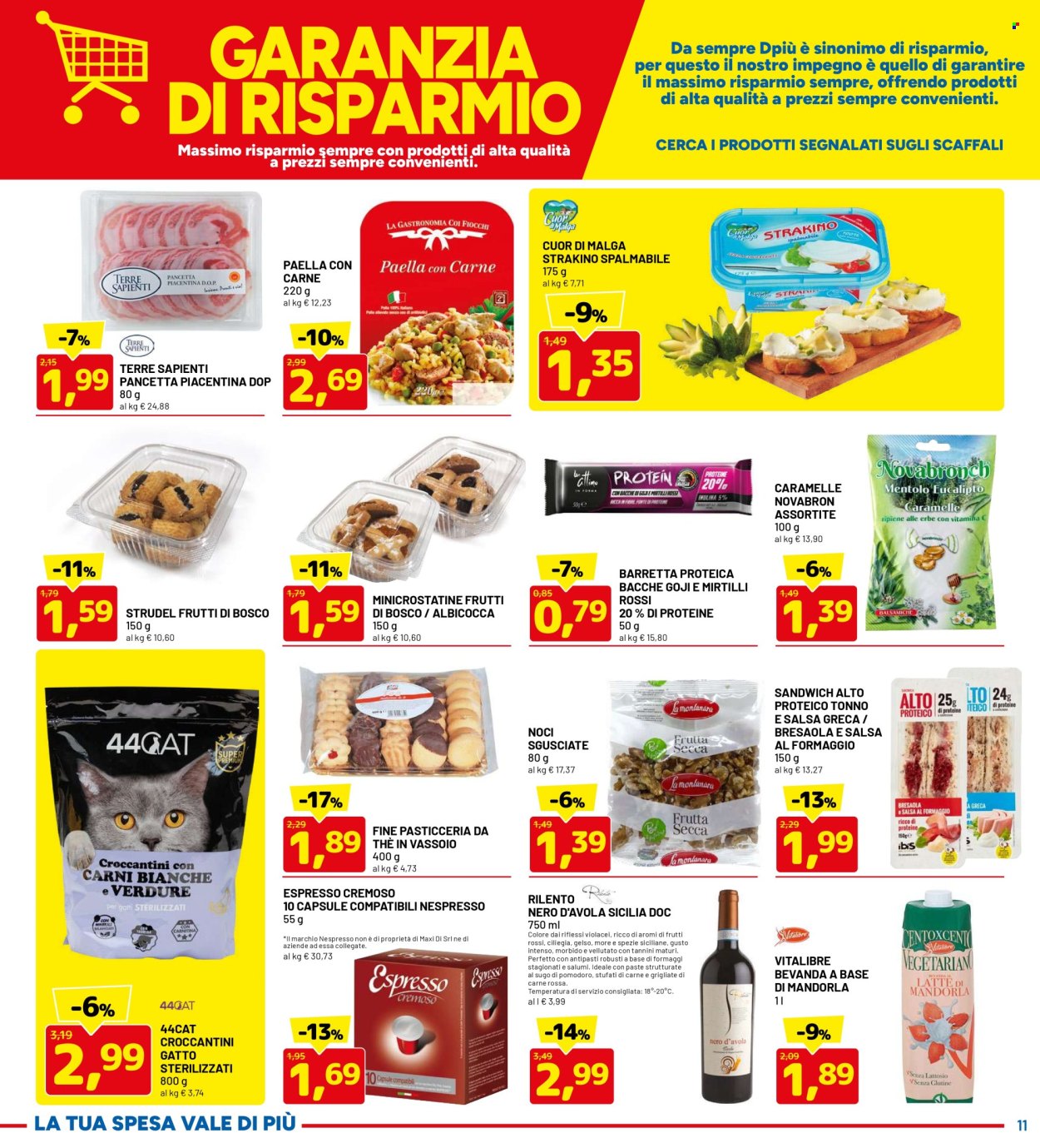 Volantino Dpiù - 2/9/2024 - 15/9/2024. Pagina 11