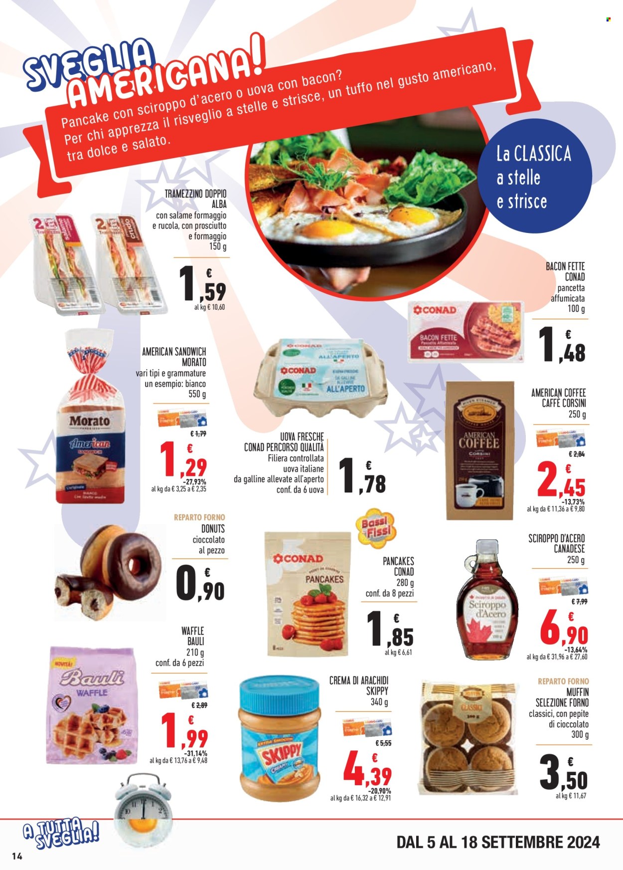 Leták Conad - 5.9.2024 - 18.9.2024. Strana 14