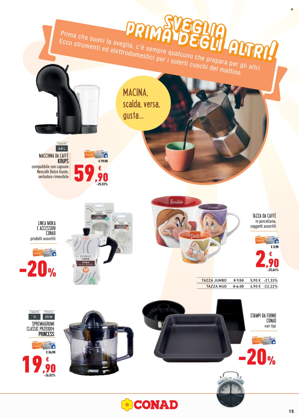 Leták Conad - 5.9.2024 - 18.9.2024. Strana 15