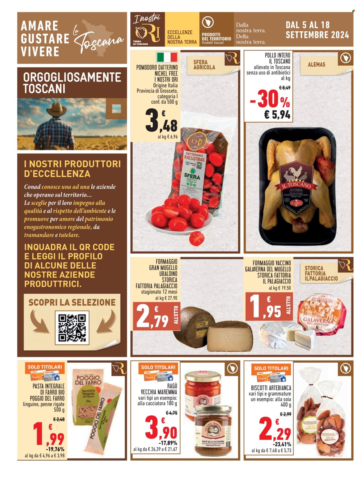 Volantino Margherita Conad - 5/9/2024 - 18/9/2024. Pagina 8