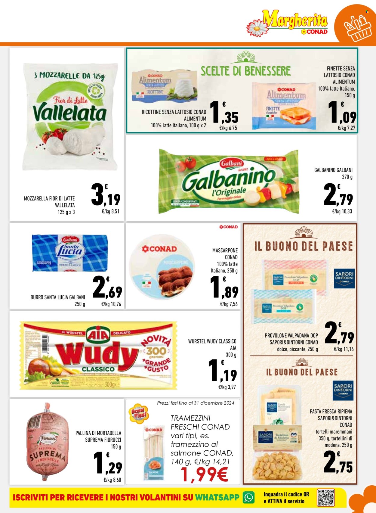 Leták Margherita Conad - 4.9.2024 - 18.9.2024. Strana 7