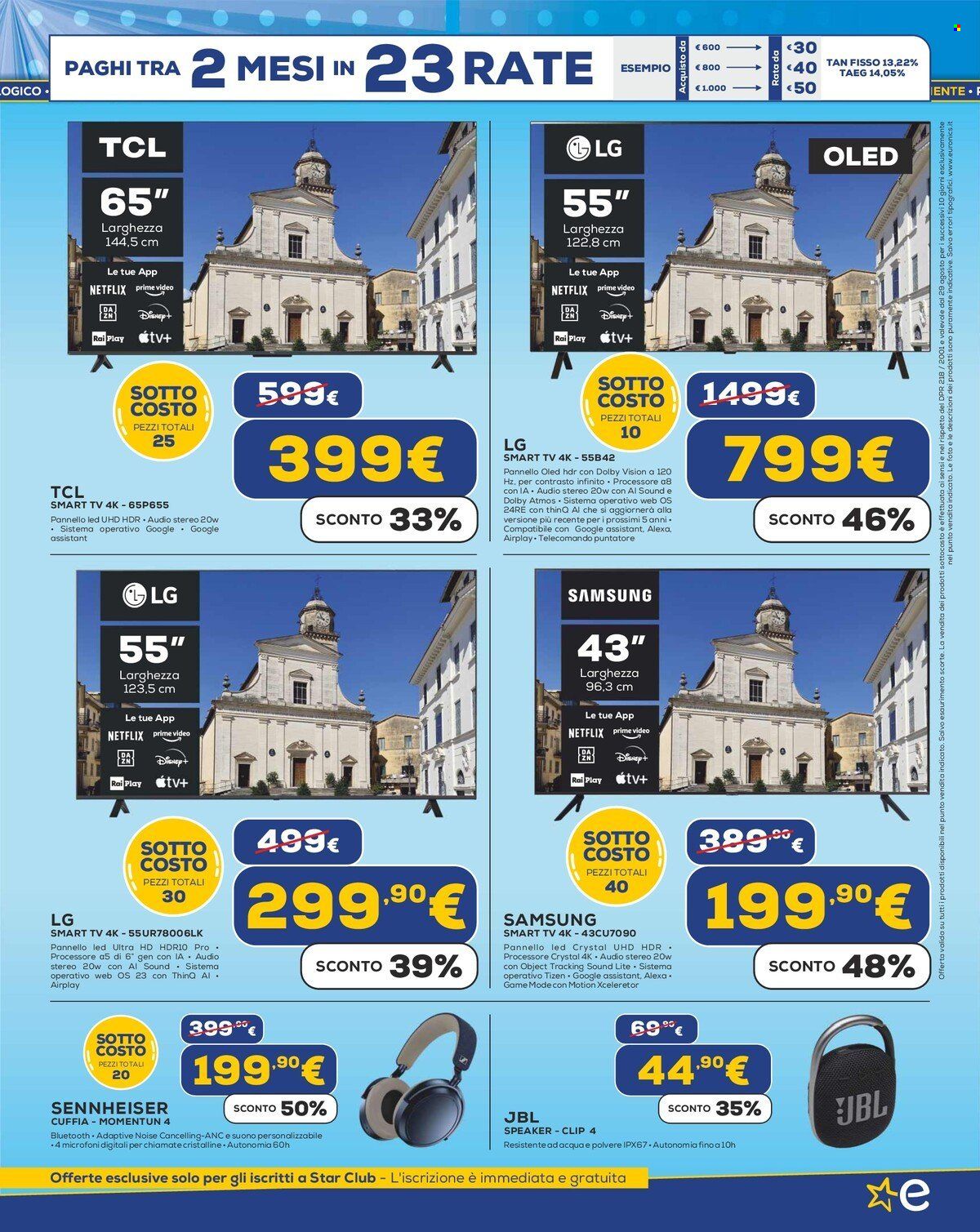Volantino Euronics - 29/8/2024 - 11/9/2024. Pagina 7
