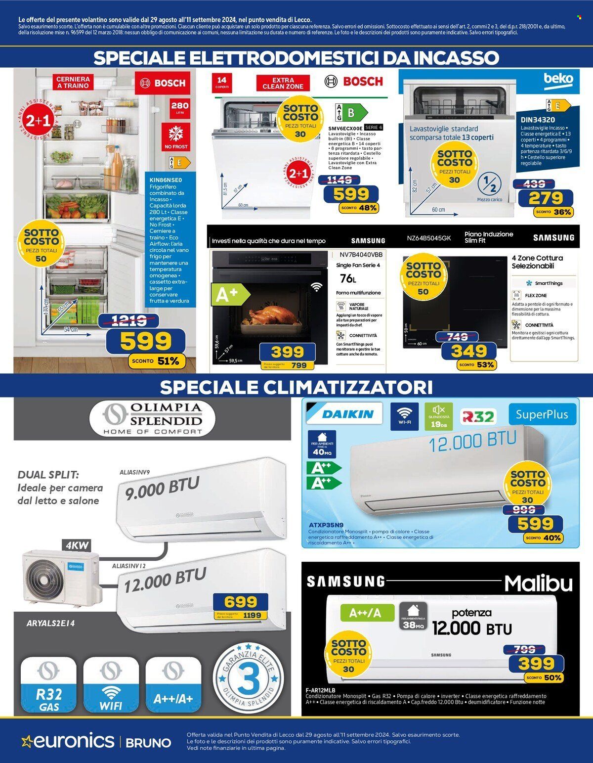 Volantino Euronics - 29/8/2024 - 11/9/2024. Pagina 10