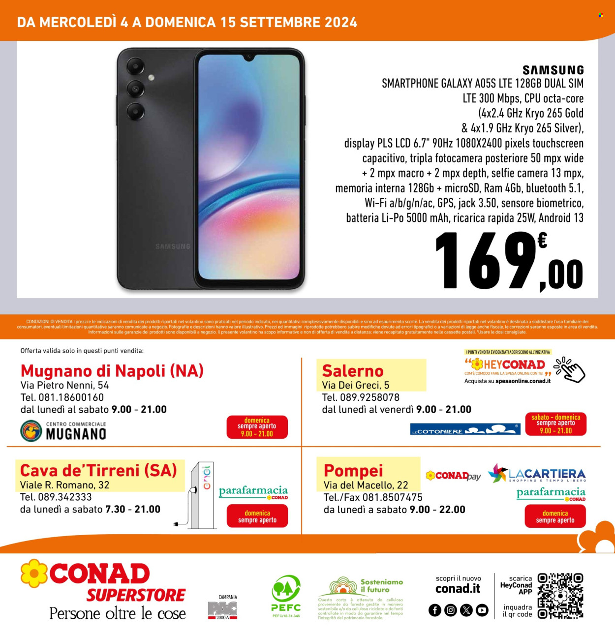 Leták Conad Superstore - 4.9.2024 - 15.9.2024. Strana 4