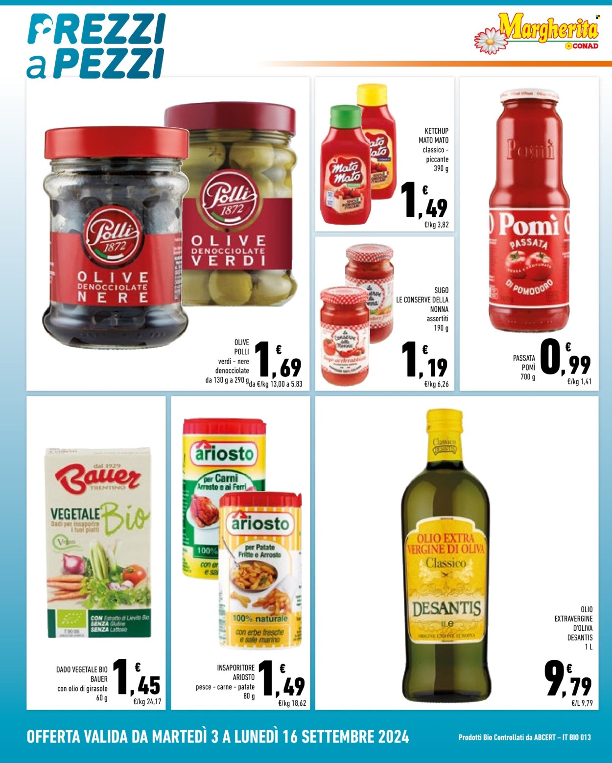Volantino Margherita Conad - 3/9/2024 - 16/9/2024. Pagina 8