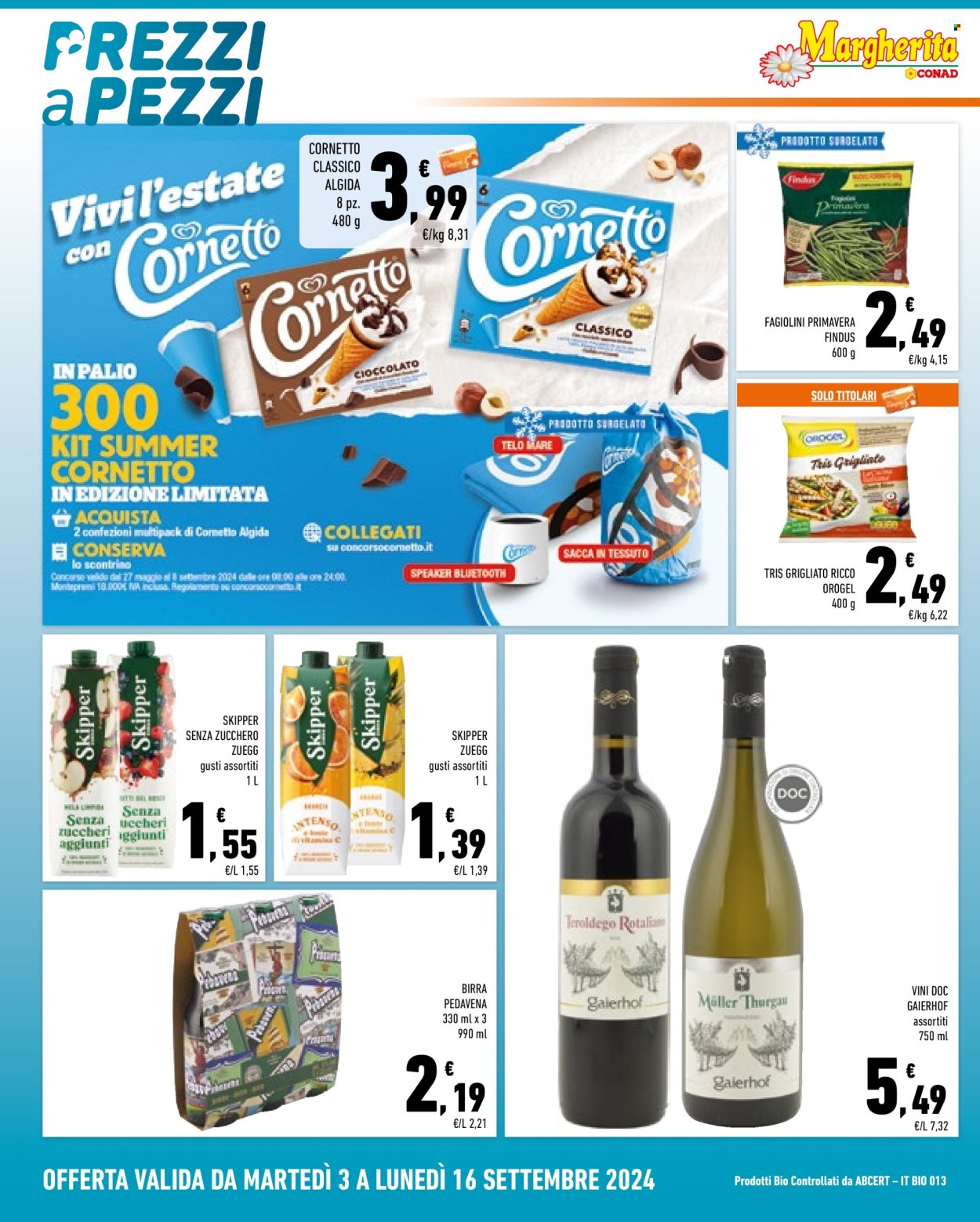 Leták Margherita Conad - 3.9.2024 - 16.9.2024. Strana 10