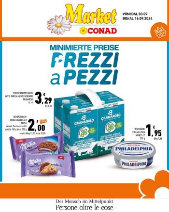 Volantino Market Conad - 3/9/2024 - 16/9/2024.