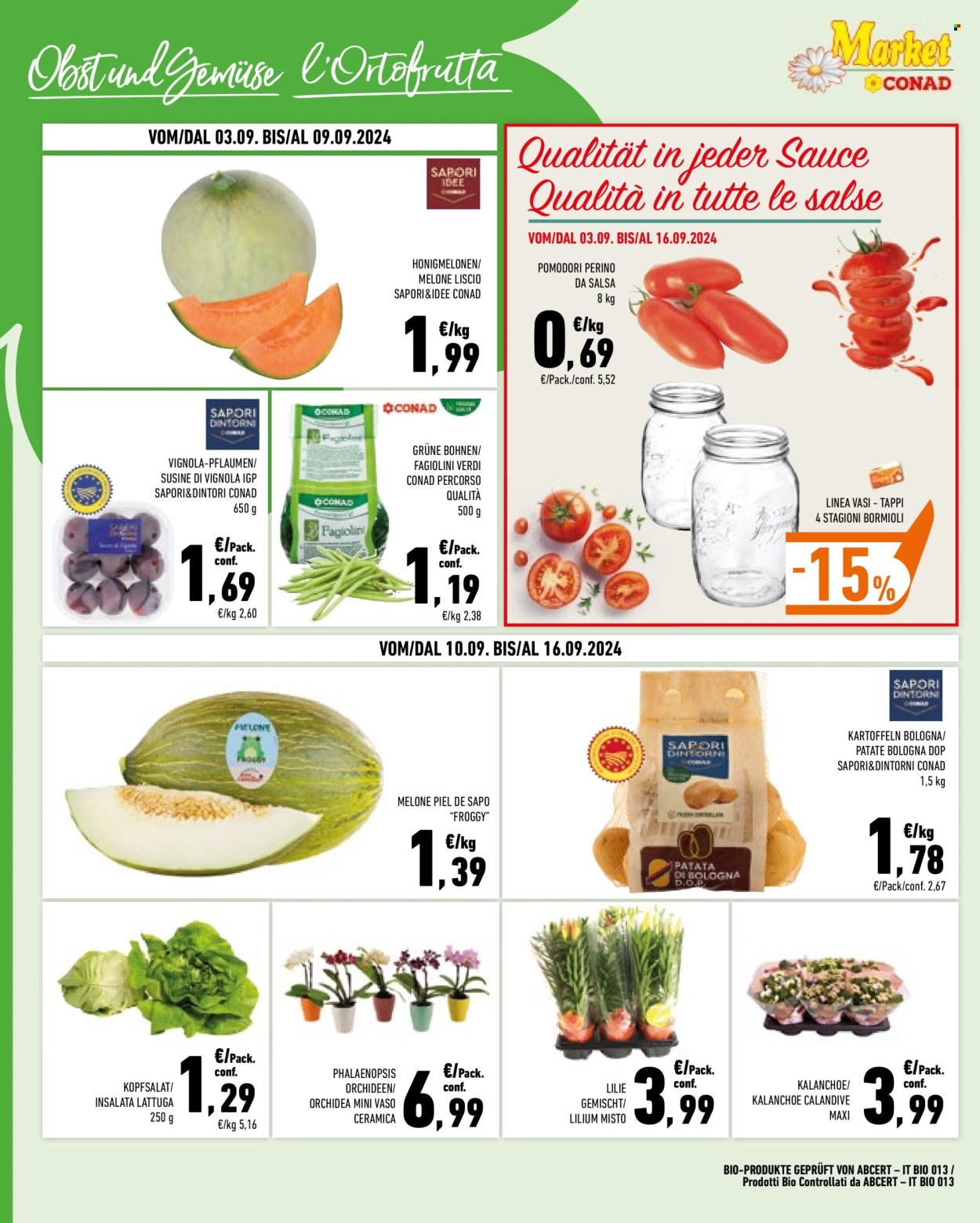 Volantino Market Conad - 3/9/2024 - 16/9/2024. Pagina 2