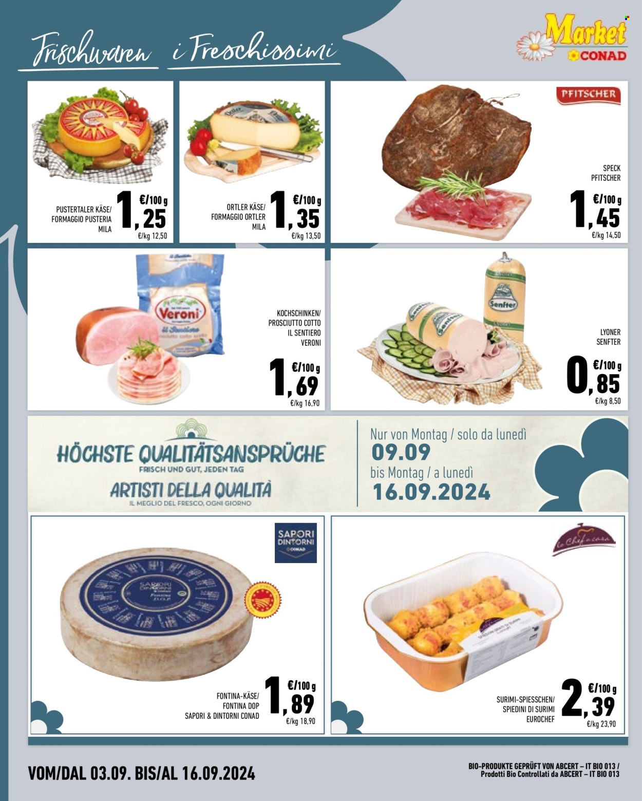 Volantino Market Conad - 3/9/2024 - 16/9/2024. Pagina 6