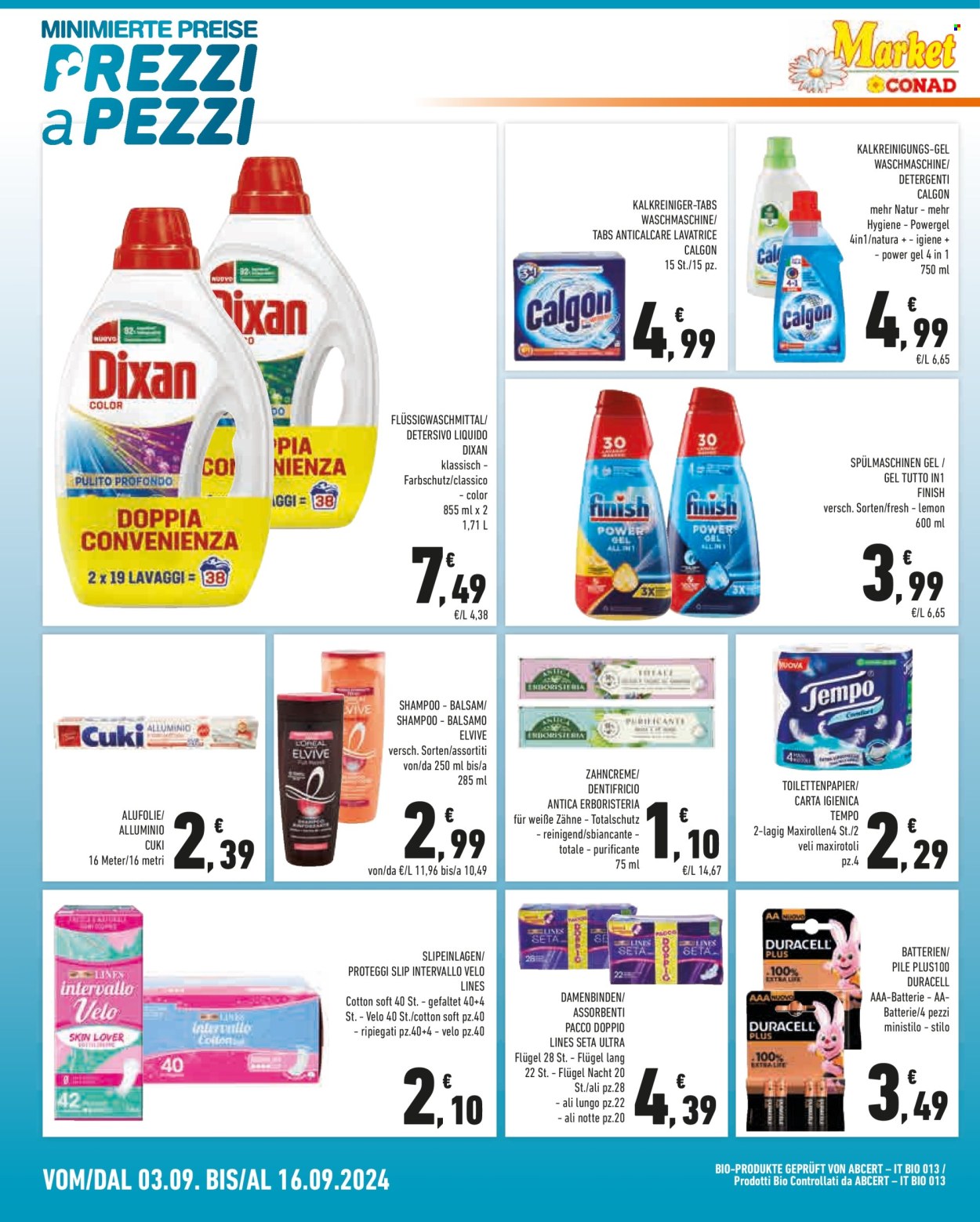 Volantino Market Conad - 3/9/2024 - 16/9/2024. Pagina 10
