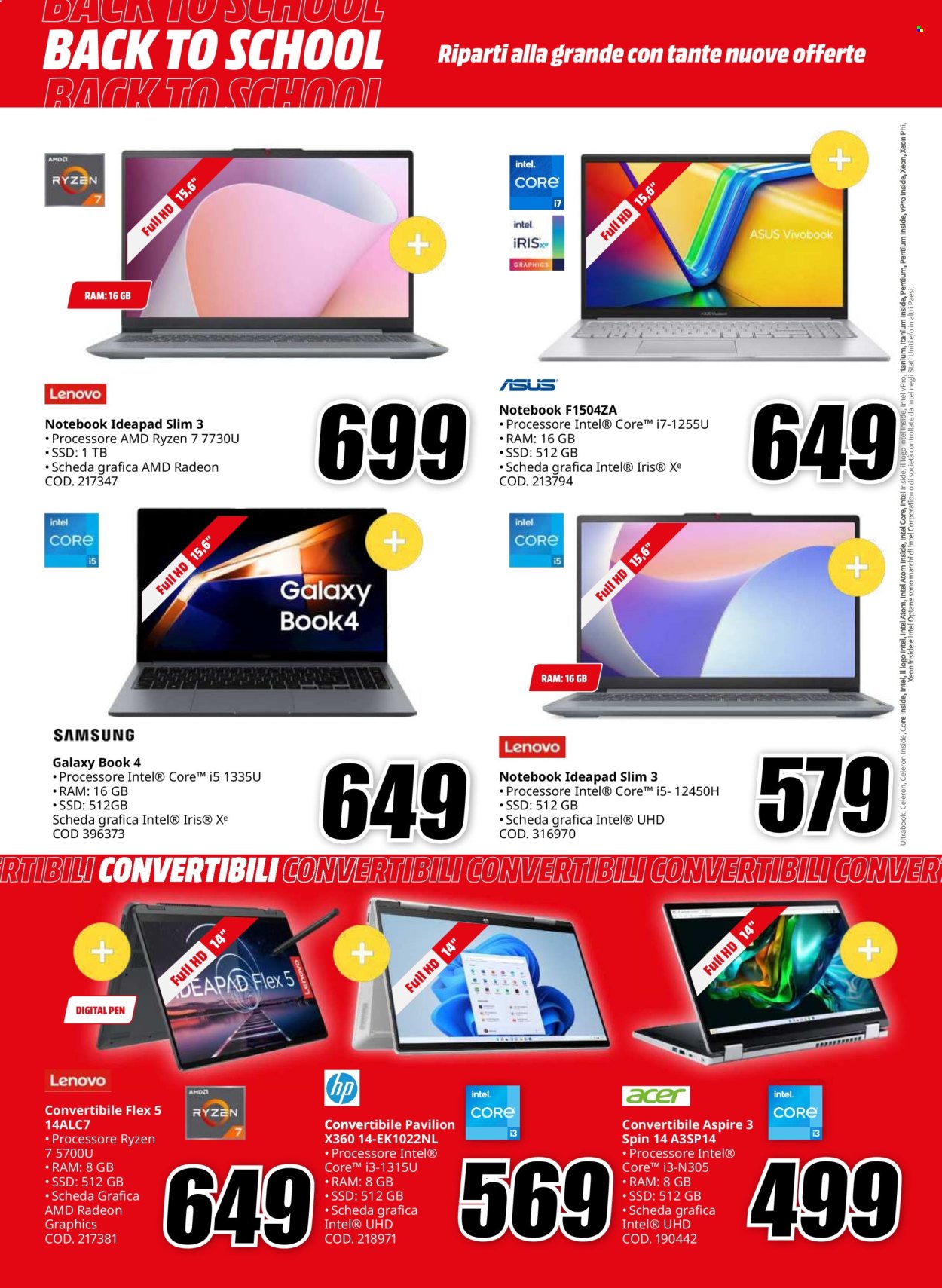 Volantino MediaWorld - 2/9/2024 - 15/9/2024. Pagina 4