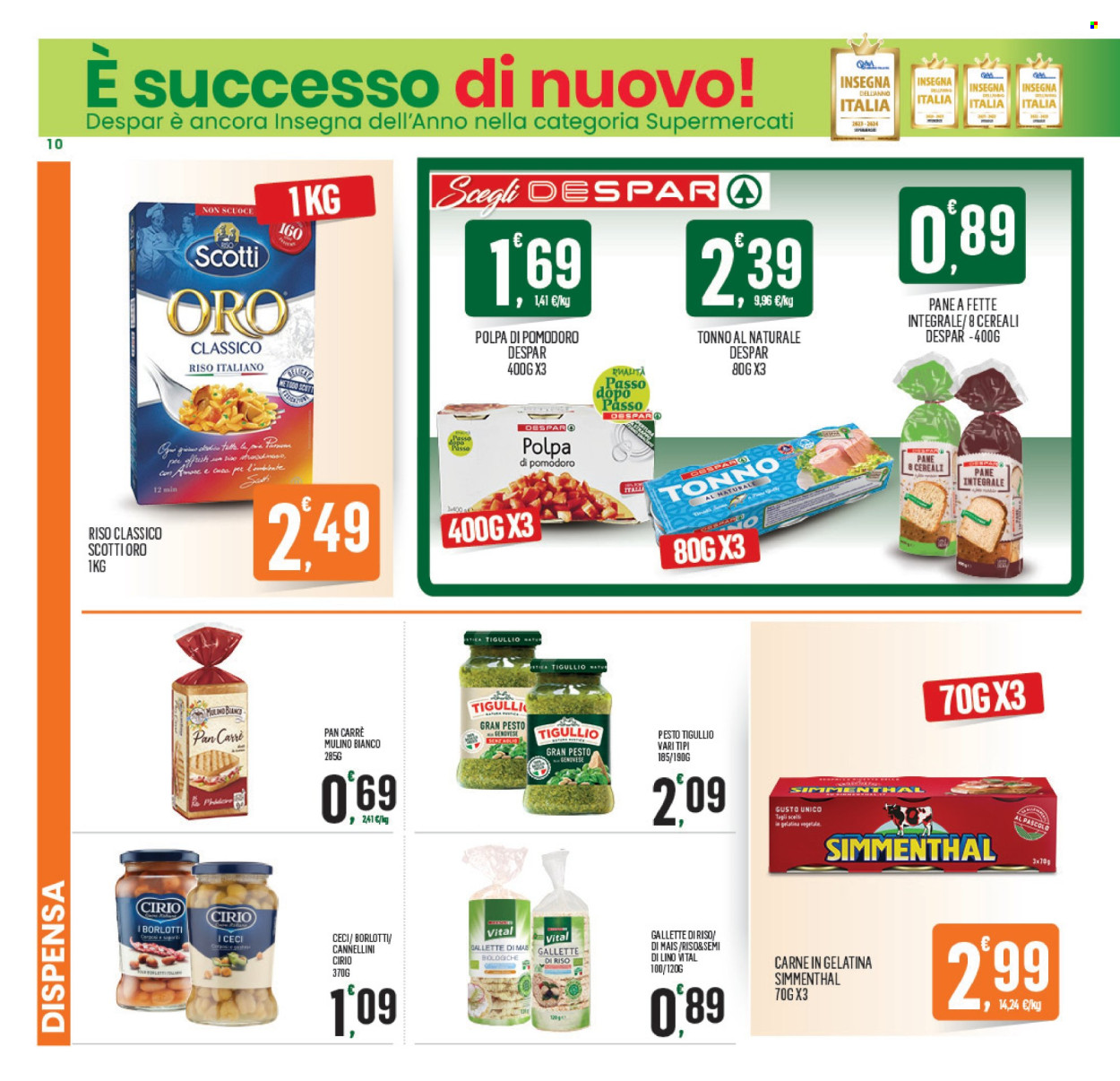 Volantino Despar - 2/9/2024 - 7/9/2024. Pagina 10
