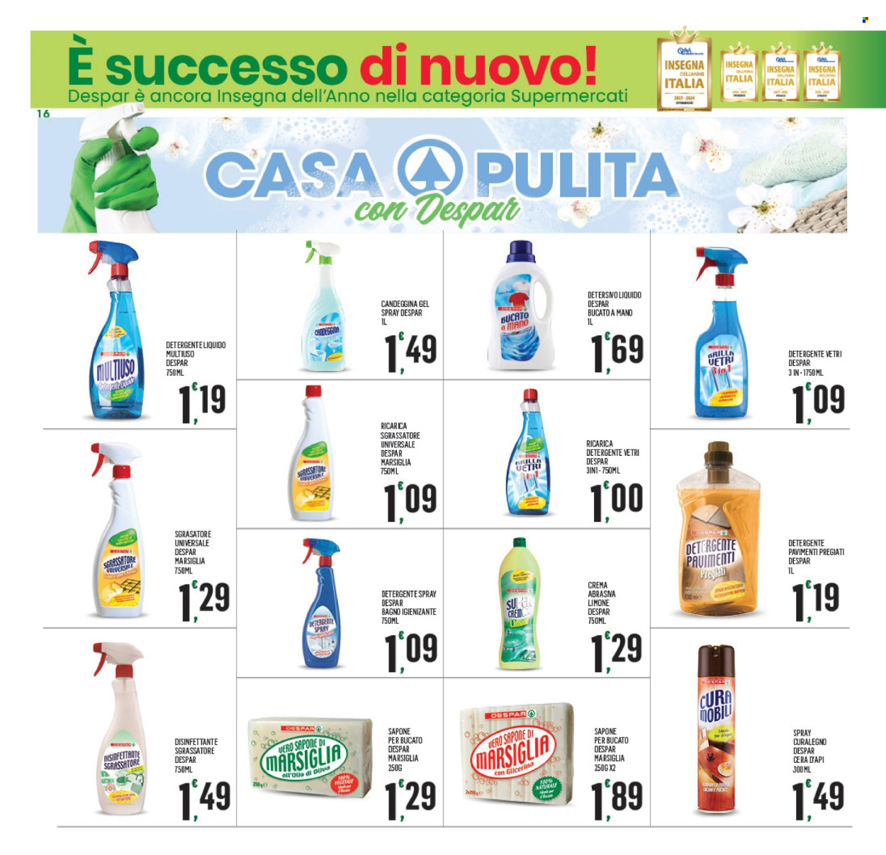 Volantino Despar - 2/9/2024 - 7/9/2024. Pagina 16