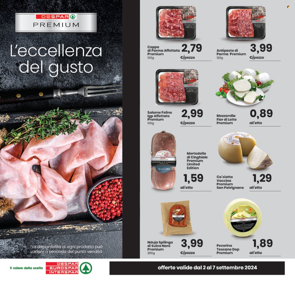 Volantino Despar - 2/9/2024 - 7/9/2024. Pagina 18