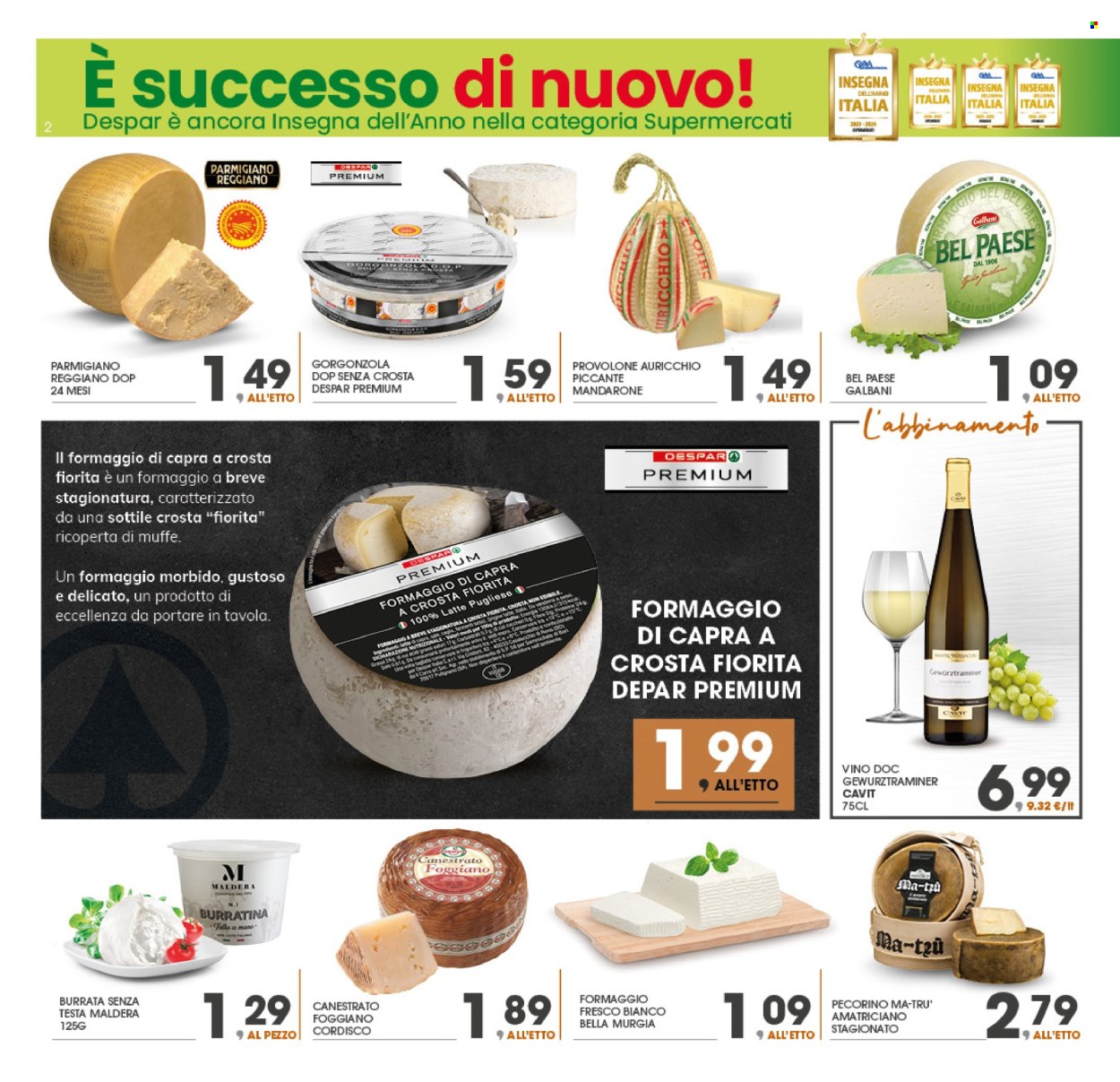 Leták Eurospar - 2.9.2024 - 7.9.2024. Strana 2