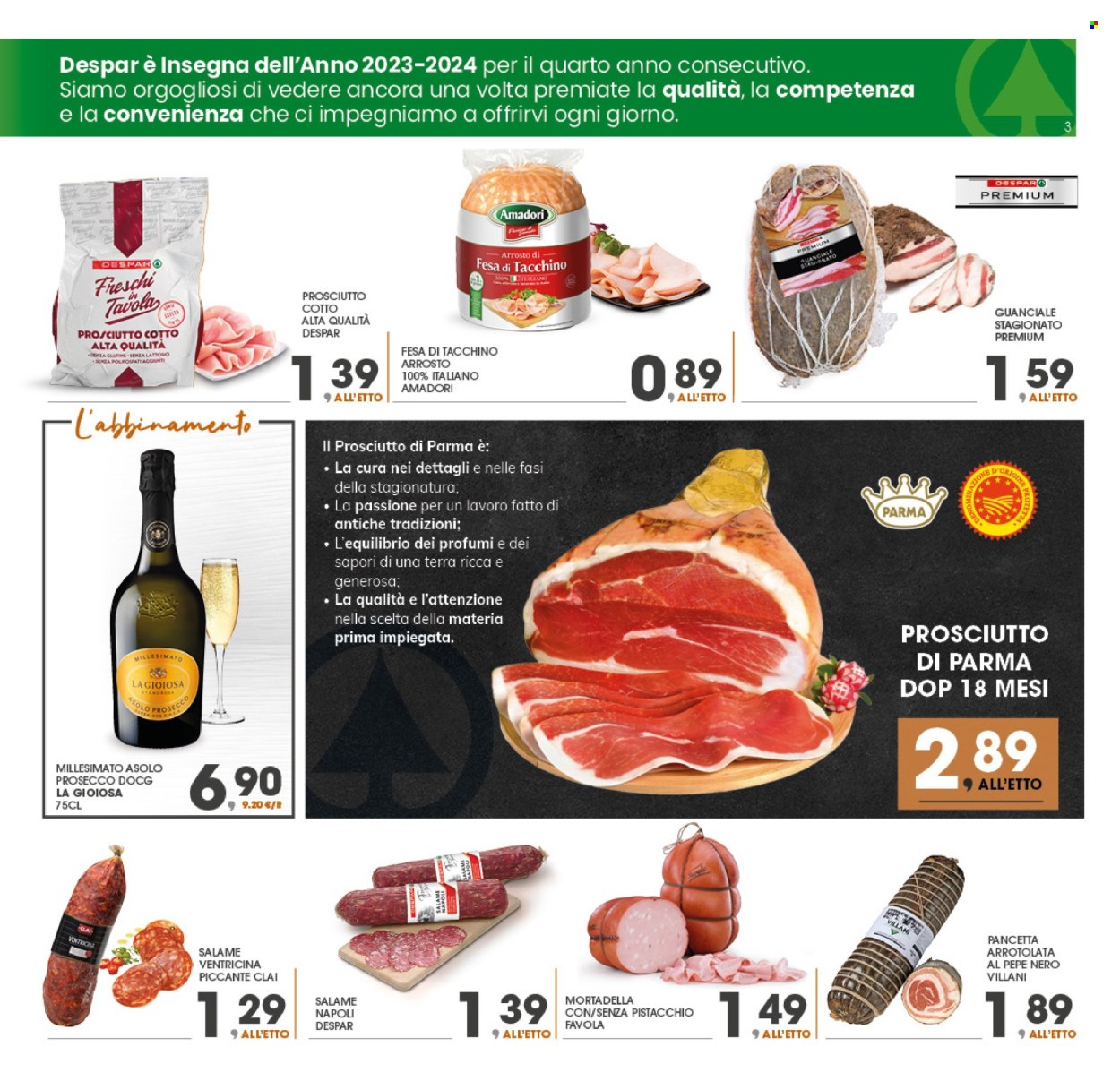 Leták Eurospar - 2.9.2024 - 7.9.2024. Strana 3