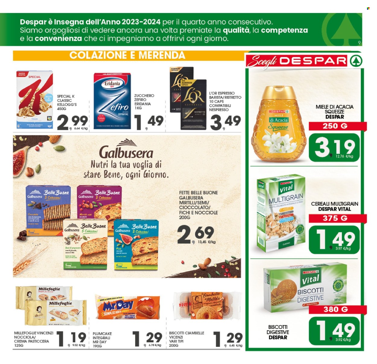 Volantino Eurospar - 2/9/2024 - 7/9/2024. Pagina 9