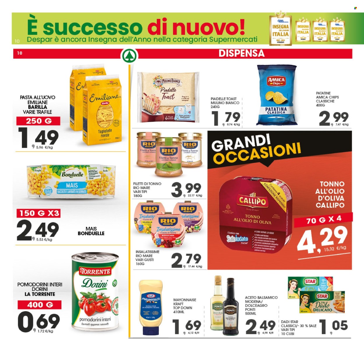Leták Eurospar - 2.9.2024 - 7.9.2024. Strana 10