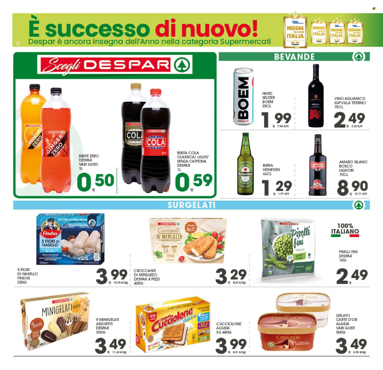Leták Eurospar - 2.9.2024 - 7.9.2024. Strana 12