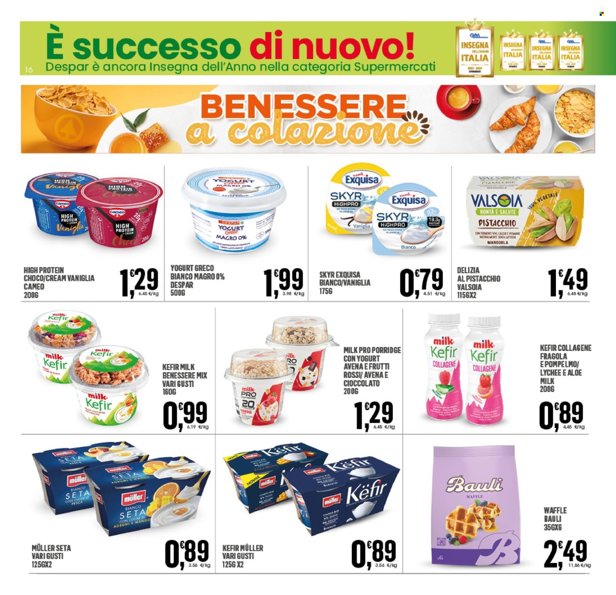 Volantino Eurospar - 2/9/2024 - 7/9/2024. Pagina 16