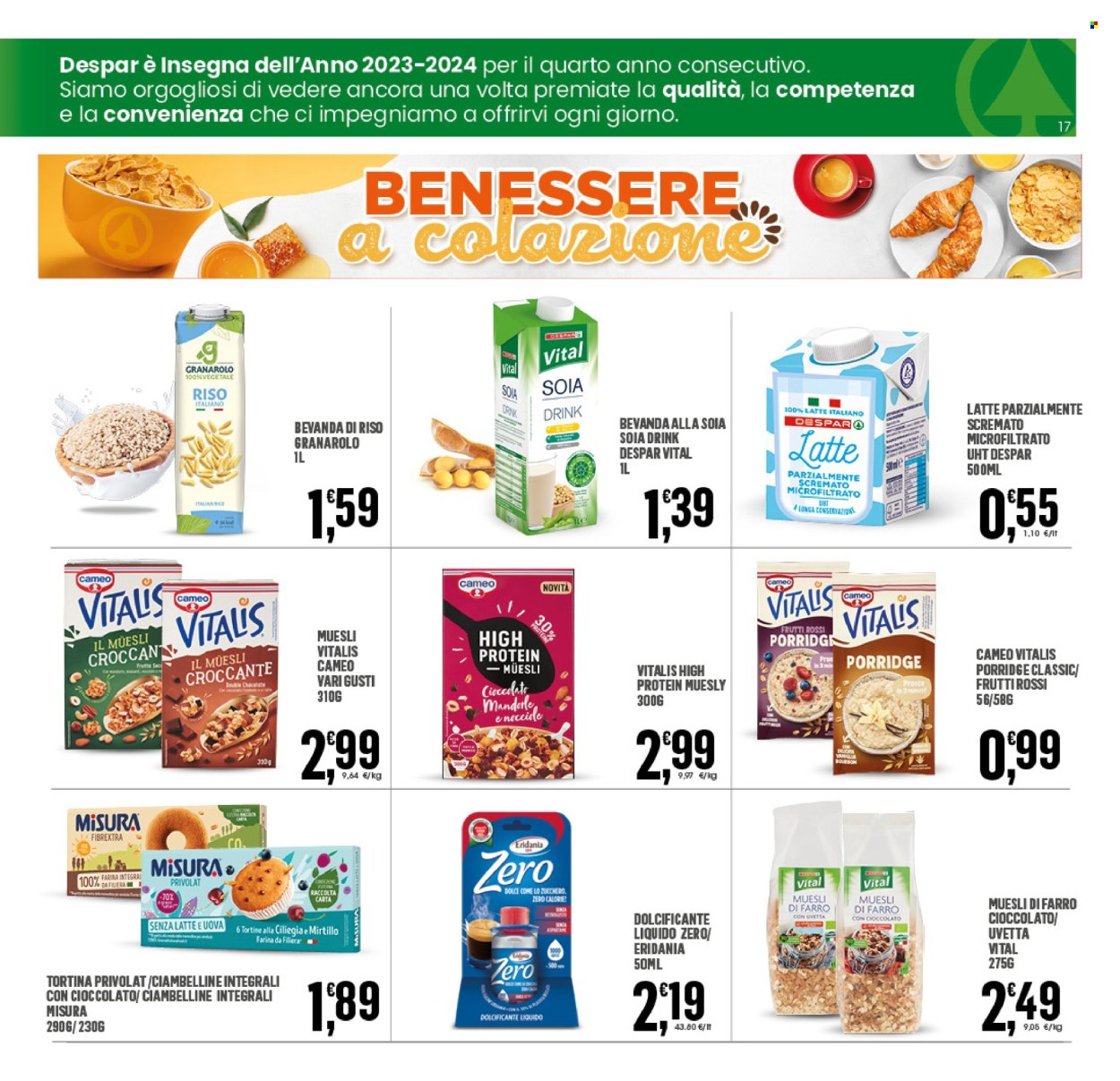 Volantino Eurospar - 2/9/2024 - 7/9/2024. Pagina 17