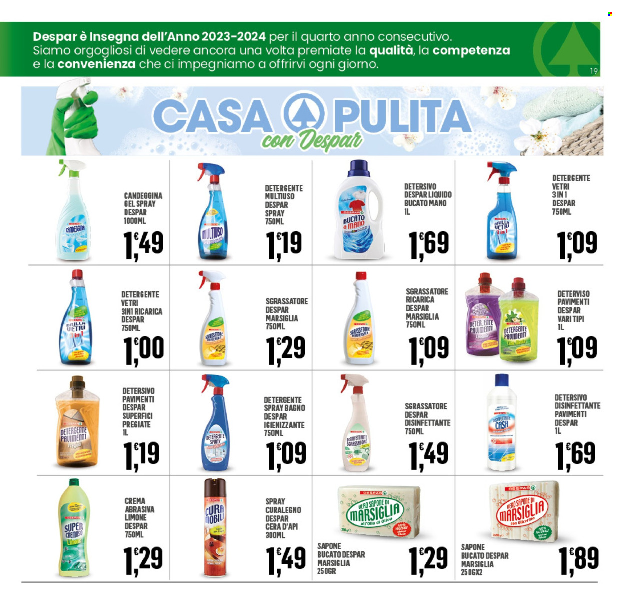 Leták Eurospar - 2.9.2024 - 7.9.2024. Strana 19